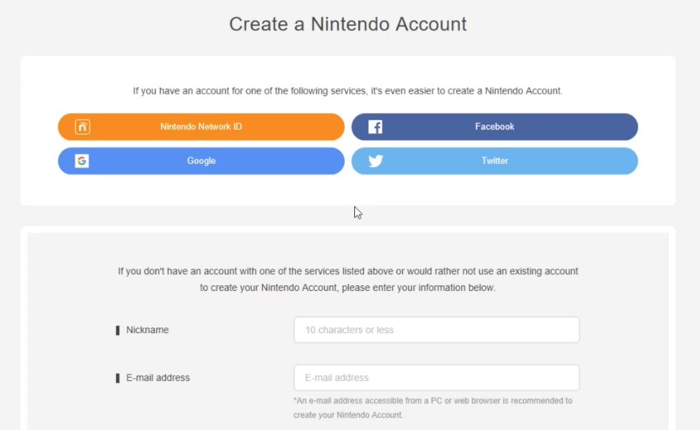 Аккаунты свитч с играми. Аккаунт Нинтендо. Nintendo account Creation. Адреса электронной почты и пароль для Нинтендо свитч. Нинтендо создать учётную запись.